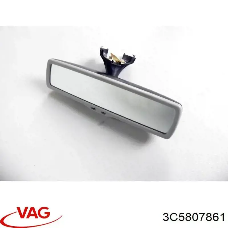 Кронштейн бампера заднього, центральний VAG 3C5807861 ціна, від 12.43 USD