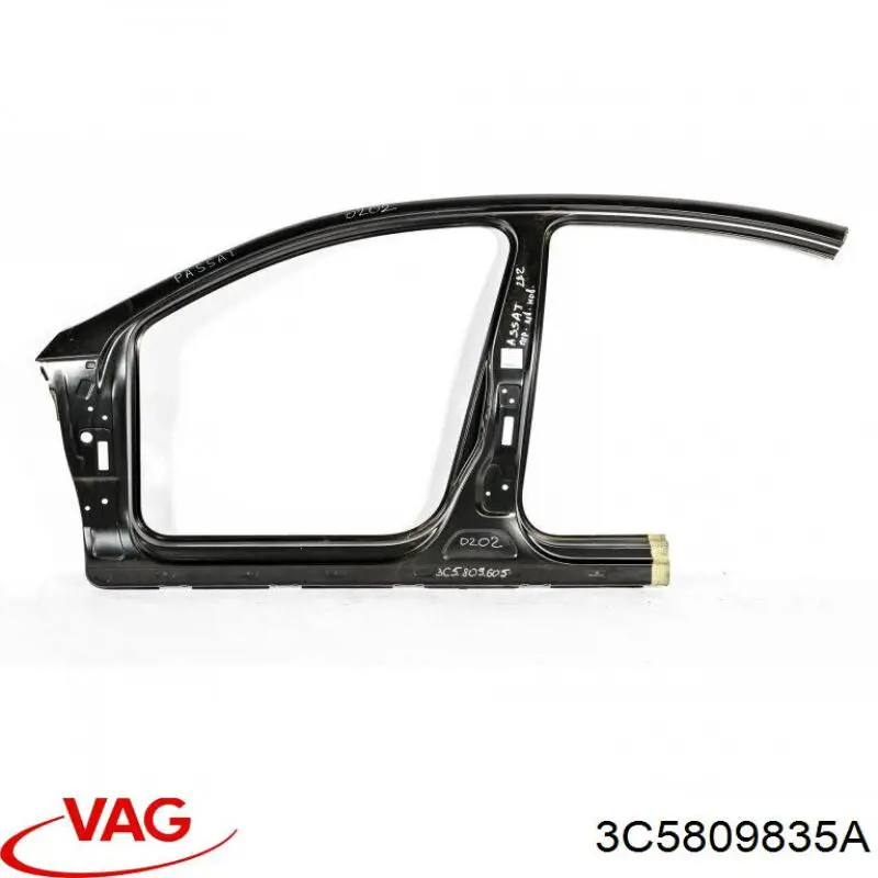 3C5809835A VAG Отвір передніх лівих дверей