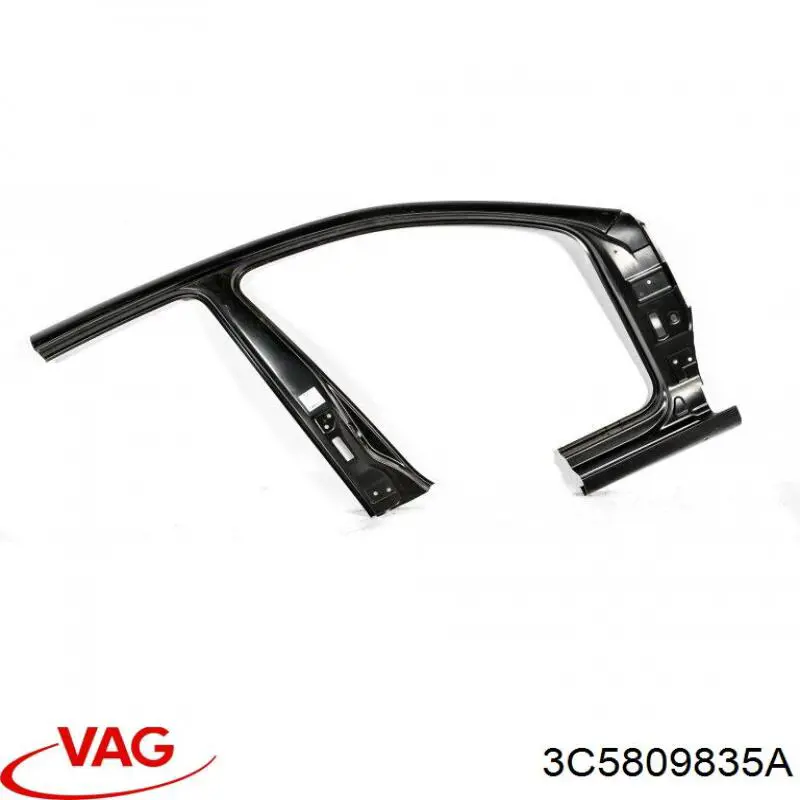 Отвір передніх лівих дверей VAG 3C5809835A ціна, від 126.67 USD