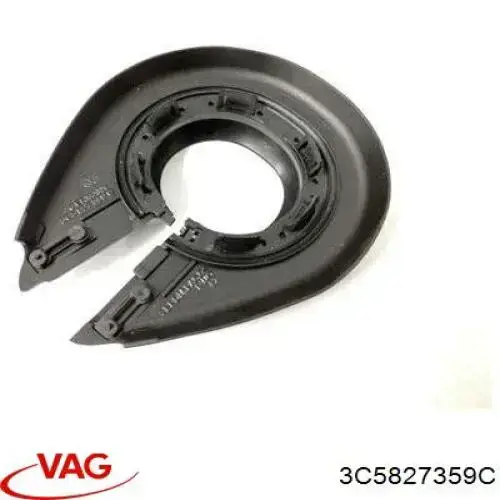Ущільнювач петлі кришки багажника VAG 3C5827359B ціна, від 19.95 USD