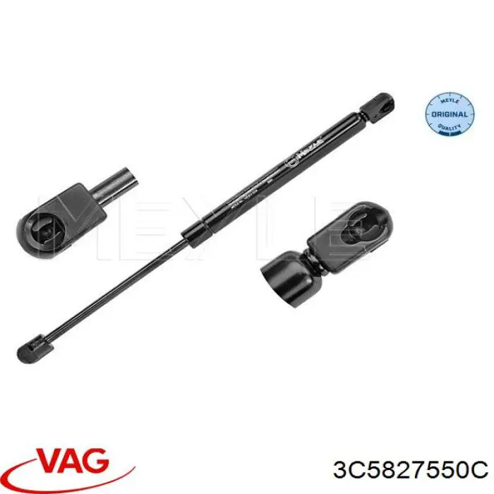 Купити 3C5827550C VAG Амортизатор двері багажника
