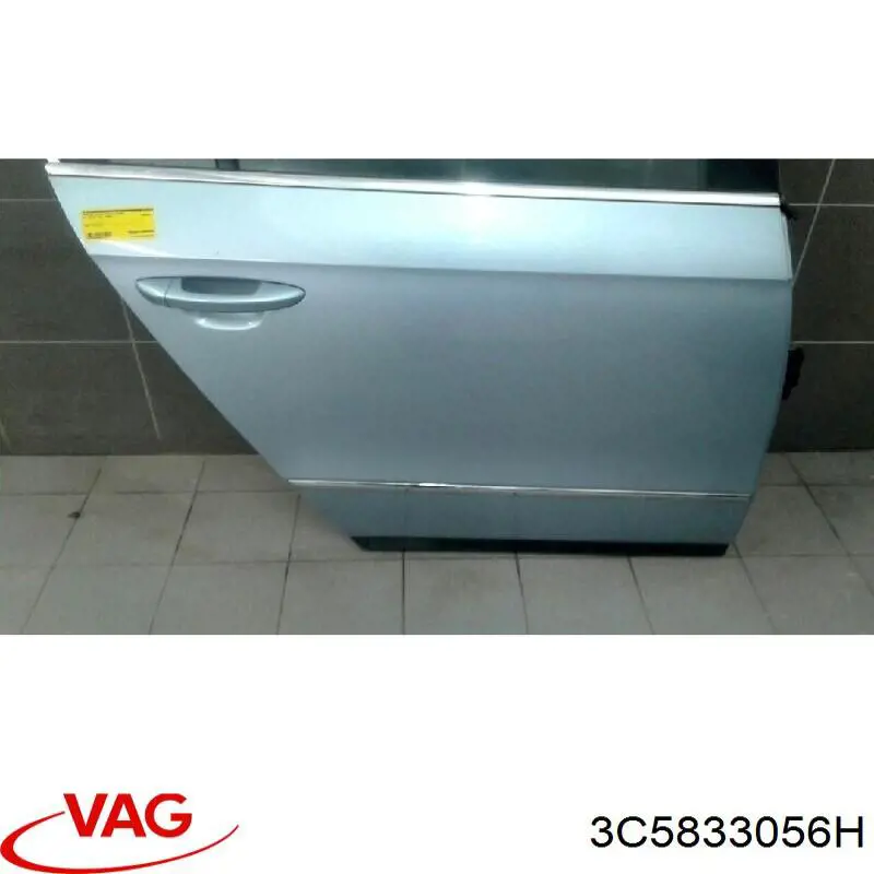 Двері задні, праві VAG 3C5833056H ціна, від 438.91 USD