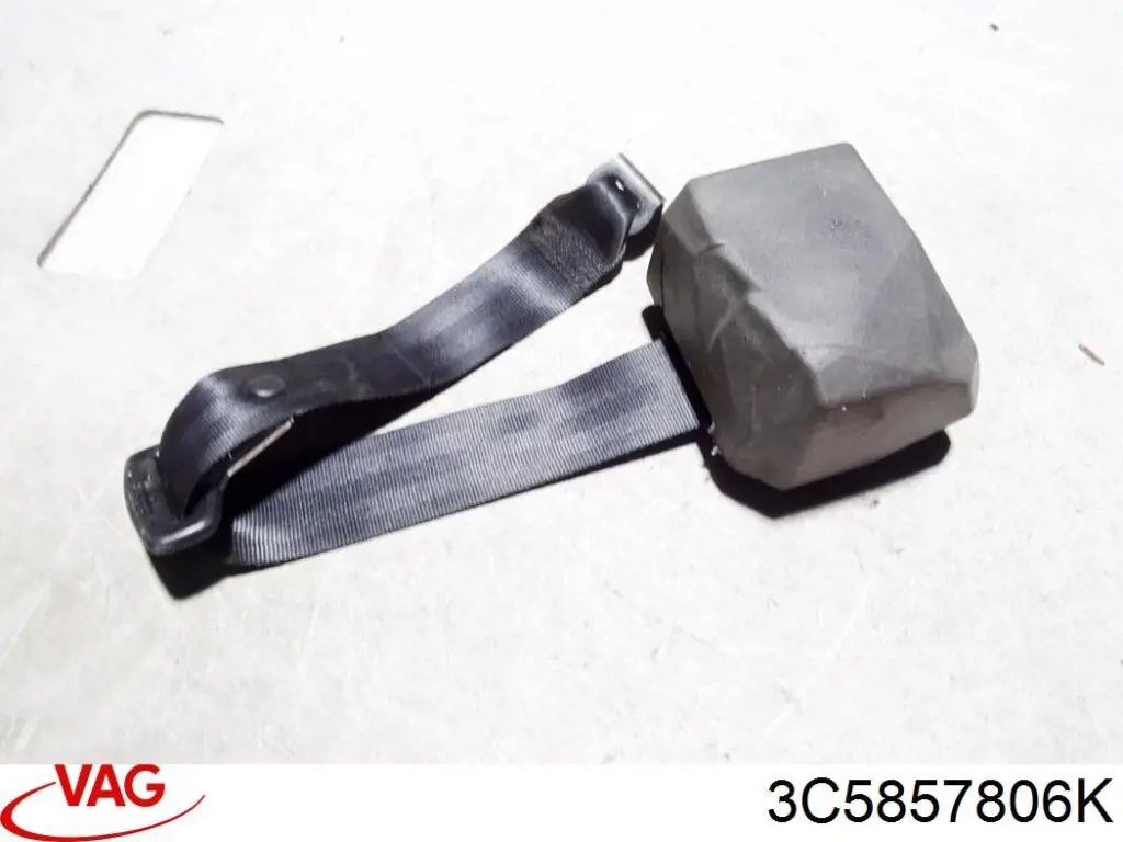 Пасок безпеки задній правий VAG 3C5857806K ціна, від 6.11 USD