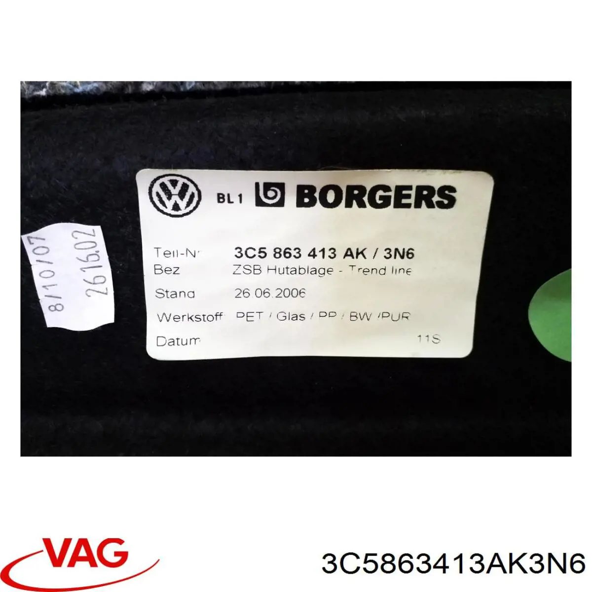  VAG 3C5863413AK3N6 ціна, від 11.04 USD