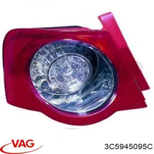Стоп задній Polcar 955587S