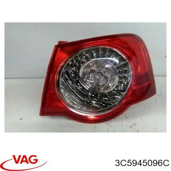 Ліхтар задній правий, зовнішній VAG 3C5945096C ціна, від 56.43 USD