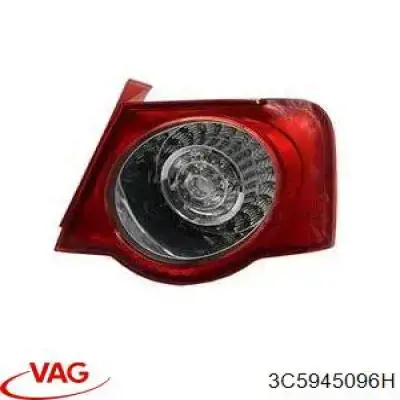 Ліхтар задній правий, зовнішній VAG 3C5945096H ціна, від 50.66 USD