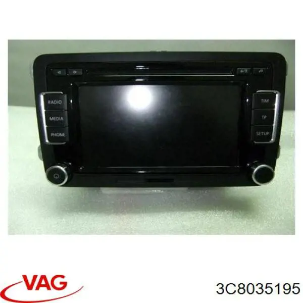 Магнітола (радіо AM/FM) VAG 3C8057195F ціна, від 88.68 USD