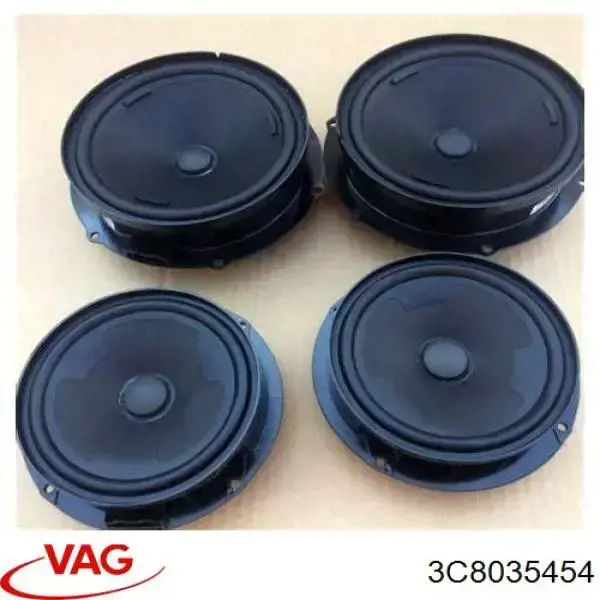 Динамік передньої двері 3C8035454 VAG