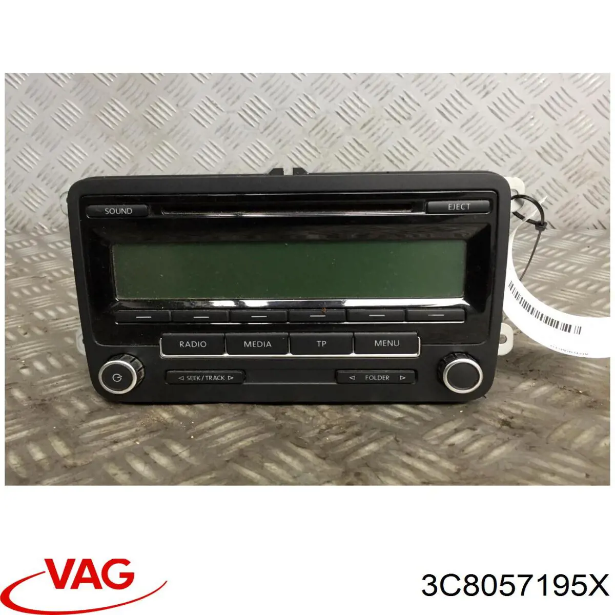 Магнітола (радіо AM/FM) VAG 3C8057195X ціна, від 88.69 USD