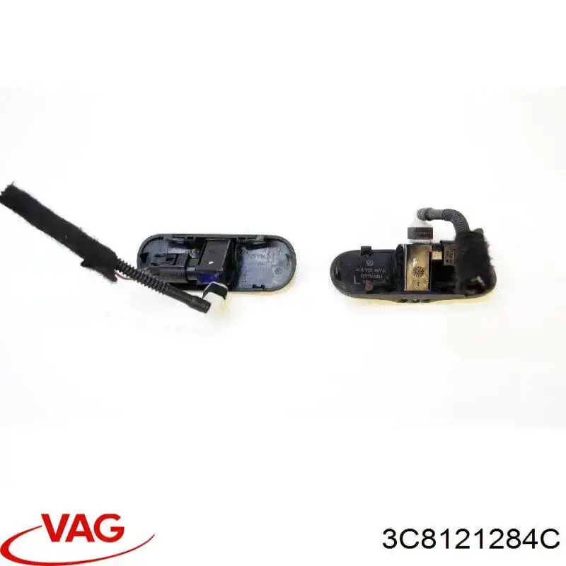 3C8121284C VAG Повітропровід (дефлектор) радіатора, правий
