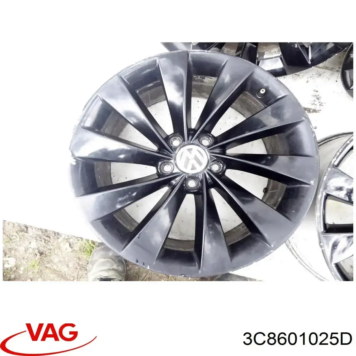 Купити 3C8601025D VAG Диски колісні литі (легкосплавні, титанові)