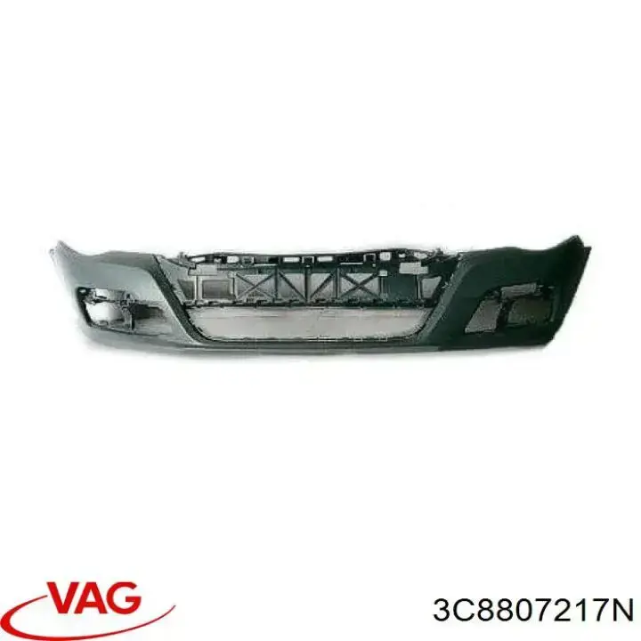 Бампер передній Volkswagen Passat CC B6