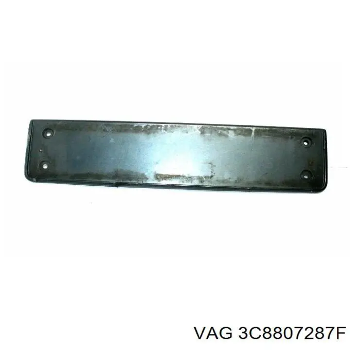 3C8807287F VAG панель кріплення номерного знака, переднього