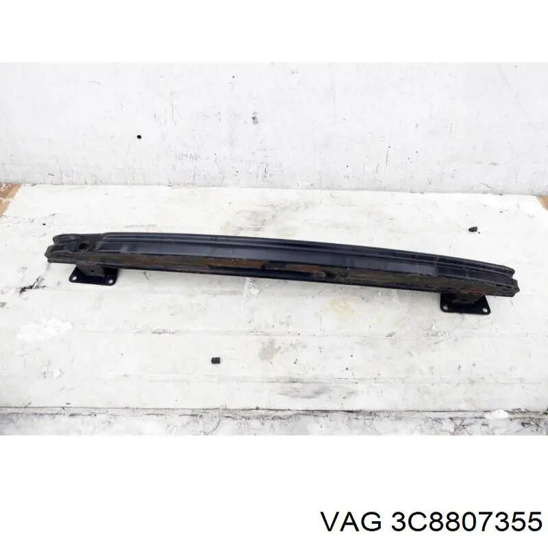 Лівий кронштейн кріплення бампера заднього VAG 3C8807355