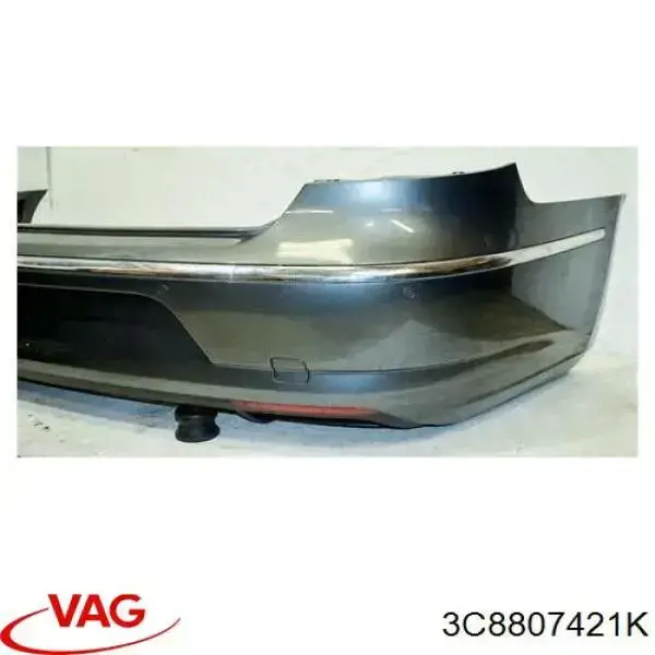 Задній бампер 95G196 Polcar