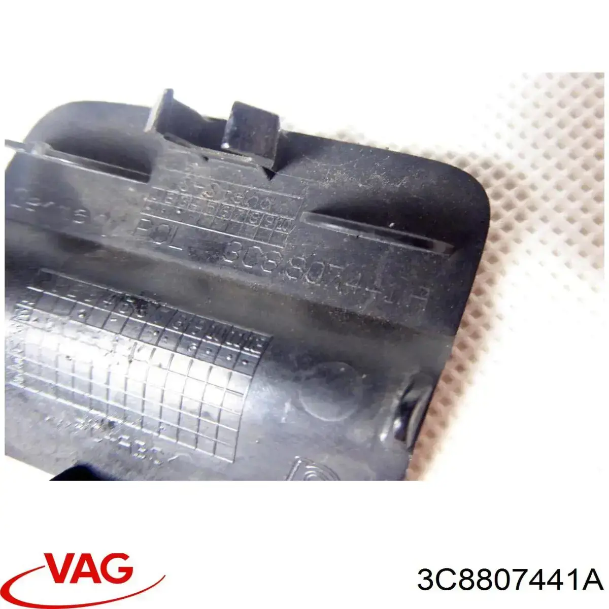 3C8807441AGRU VAG заглушка бампера буксирувального гака, задня
