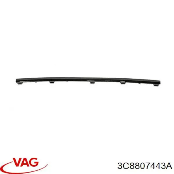 Молдинг заднього бампера, центральний VAG 3C8807443A ціна, від 18.28 USD