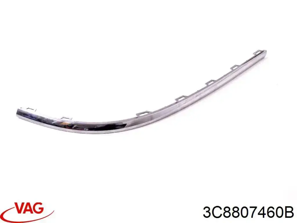FP7436972 FPS Молдинг заднього бампера, лівий
