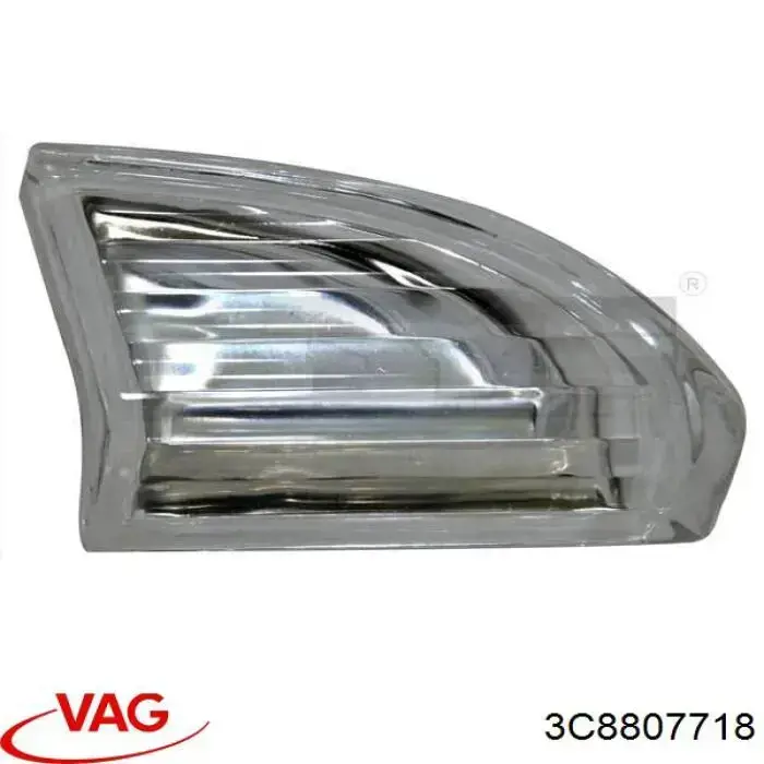 Купити 3C8807718 VAG Катафот (відбивач) переднього бампера, правий