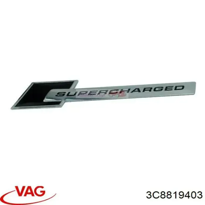 Купити 3C8819403 VAG Решітка двірників, ліва