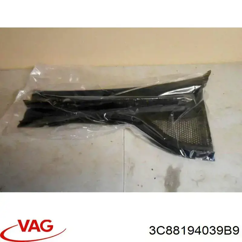 Решітка двірників, ліва VAG 3C88194039B9 ціна, від 56.26 USD