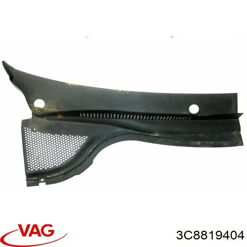 Решітка склоочисників, права VAG 3C8819404 ціна, від 31.99 USD