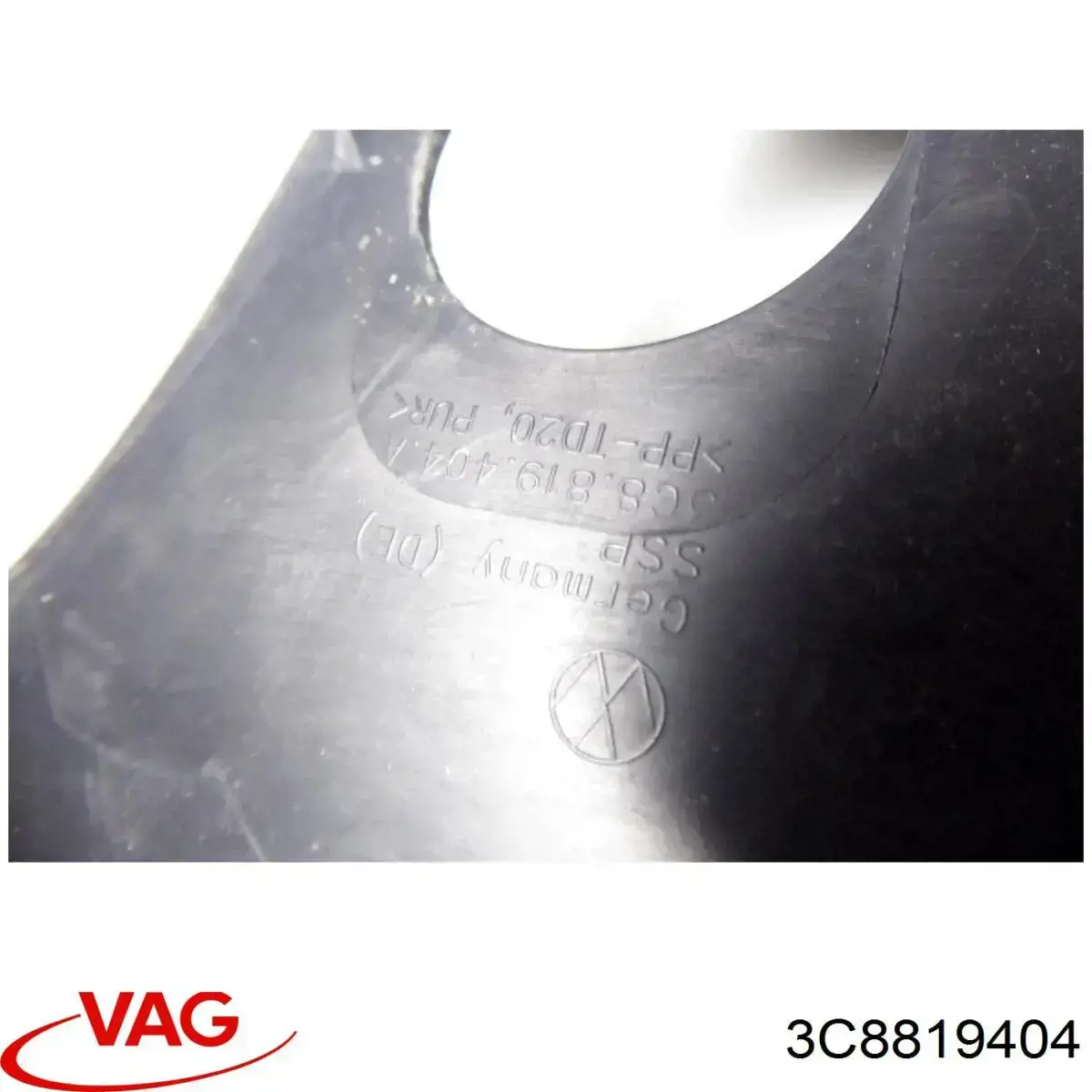 Купити 3C8819404 VAG Решітка двірників, права
