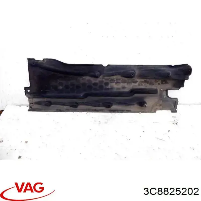 Захист днища, правий VAG 3C8825202 ціна, від 69.32 USD