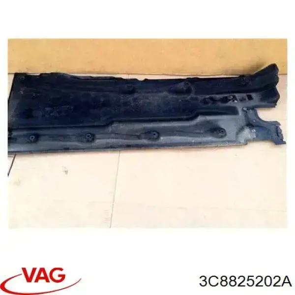 Захист днища, правий VAG 3C8825202A ціна, від 69.32 USD