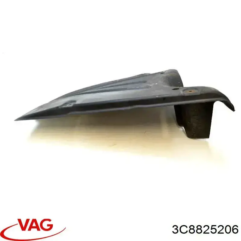 Захист днища, задній правий 3C8825206 VAG