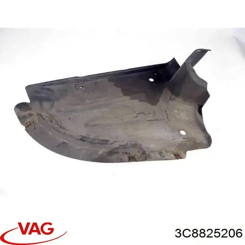 Захист днища, задній правий VAG 3C8825206 ціна, від 6.33 USD
