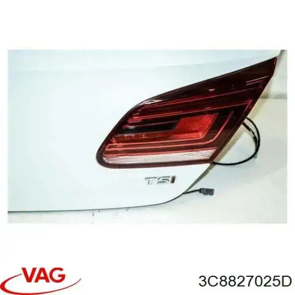 Кришка багажника VAG 3C8827025D ціна, від 253.39 USD