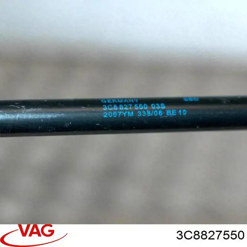 3C8827550 VAG Амортизатор кришки багажника / двері 3/5-ї задньої