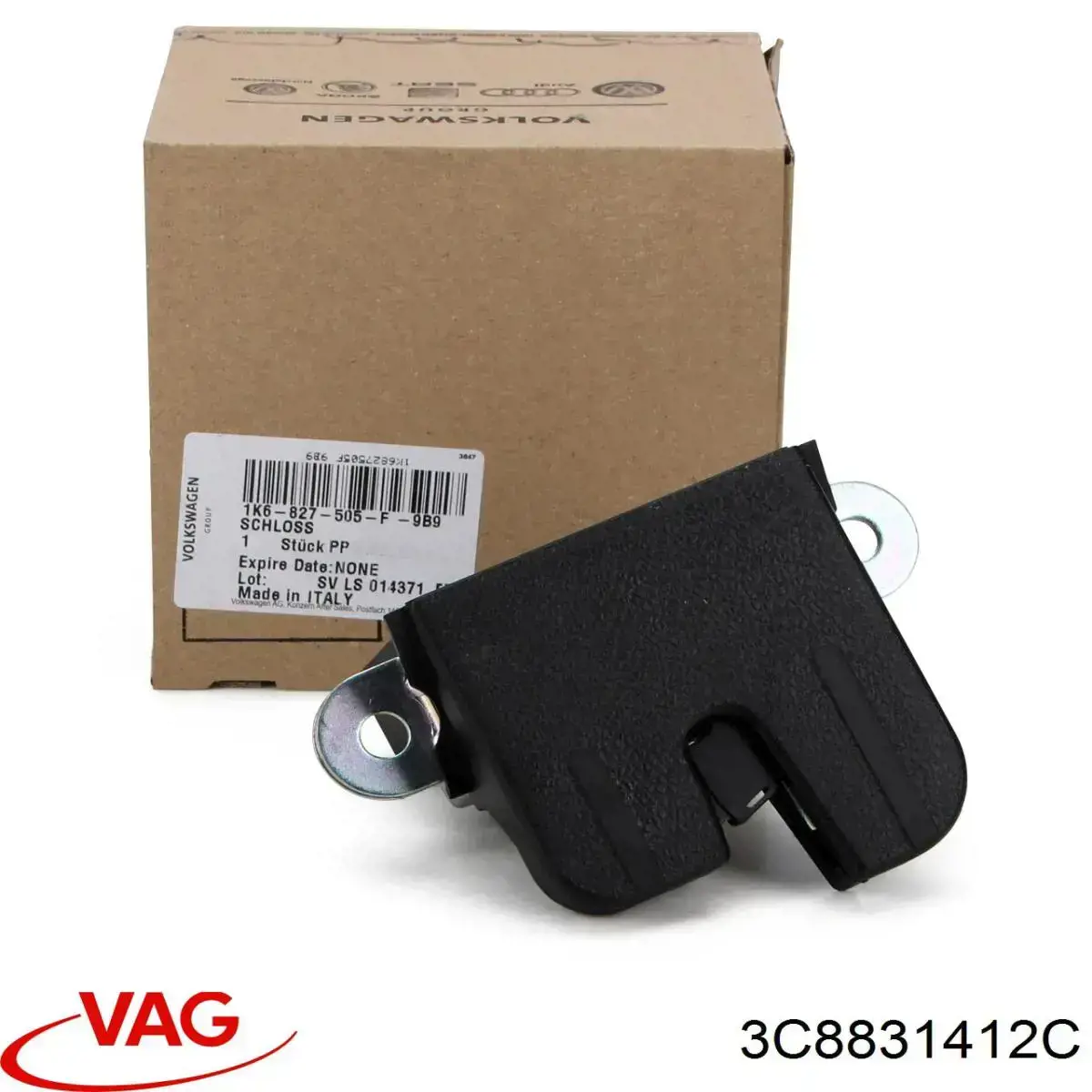 Петля передніх дверей, правої 3C8831412C VAG