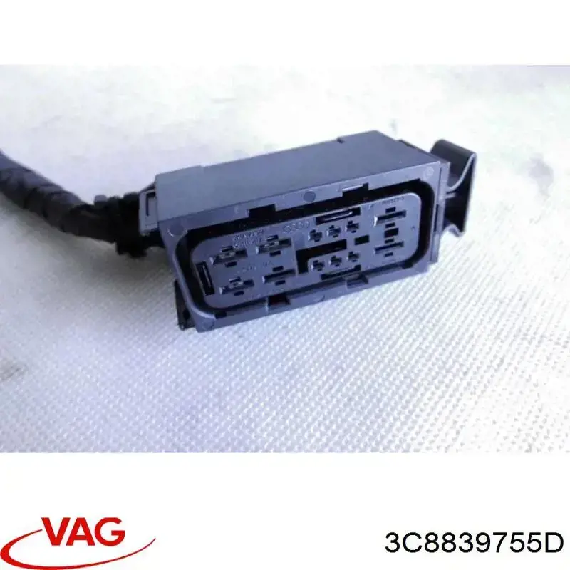 3C8839755D VAG Механізм стеклопод'емника двері задньої, лівої