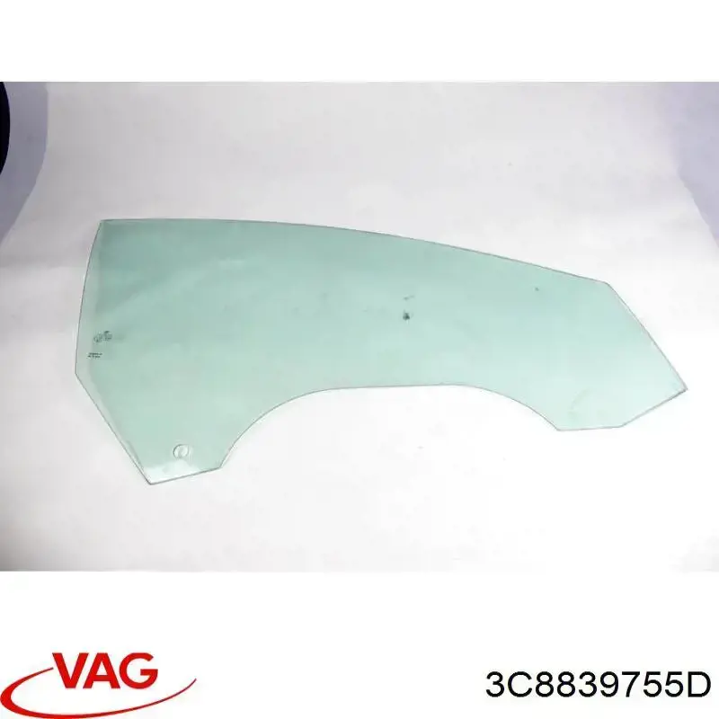 Механізм склопідіймача двері задньої, лівої 3C8839755D VAG