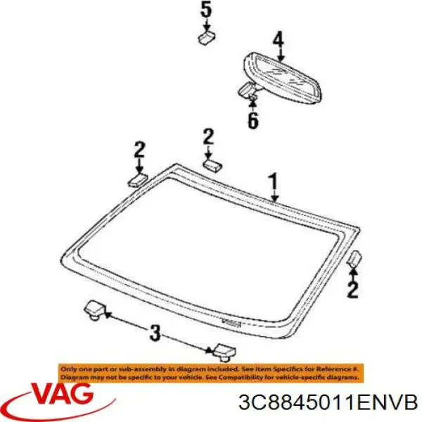 Лобове скло GS7420D11 XYG