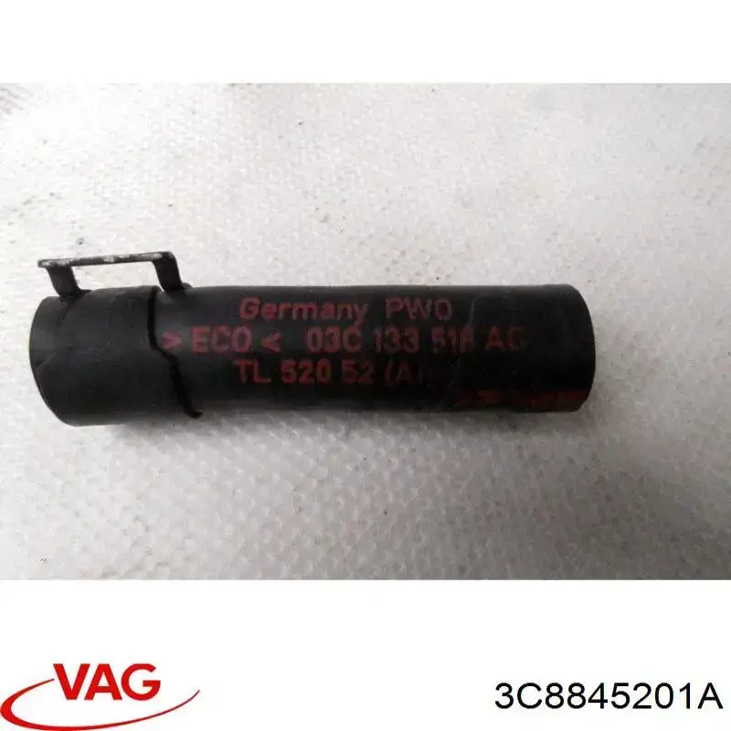 Скло передніх дверей, лівих VAG 3C8845201A