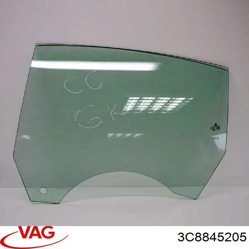 Скло задньої двері лівої VAG 3C8845205 ціна, від 12.85 USD