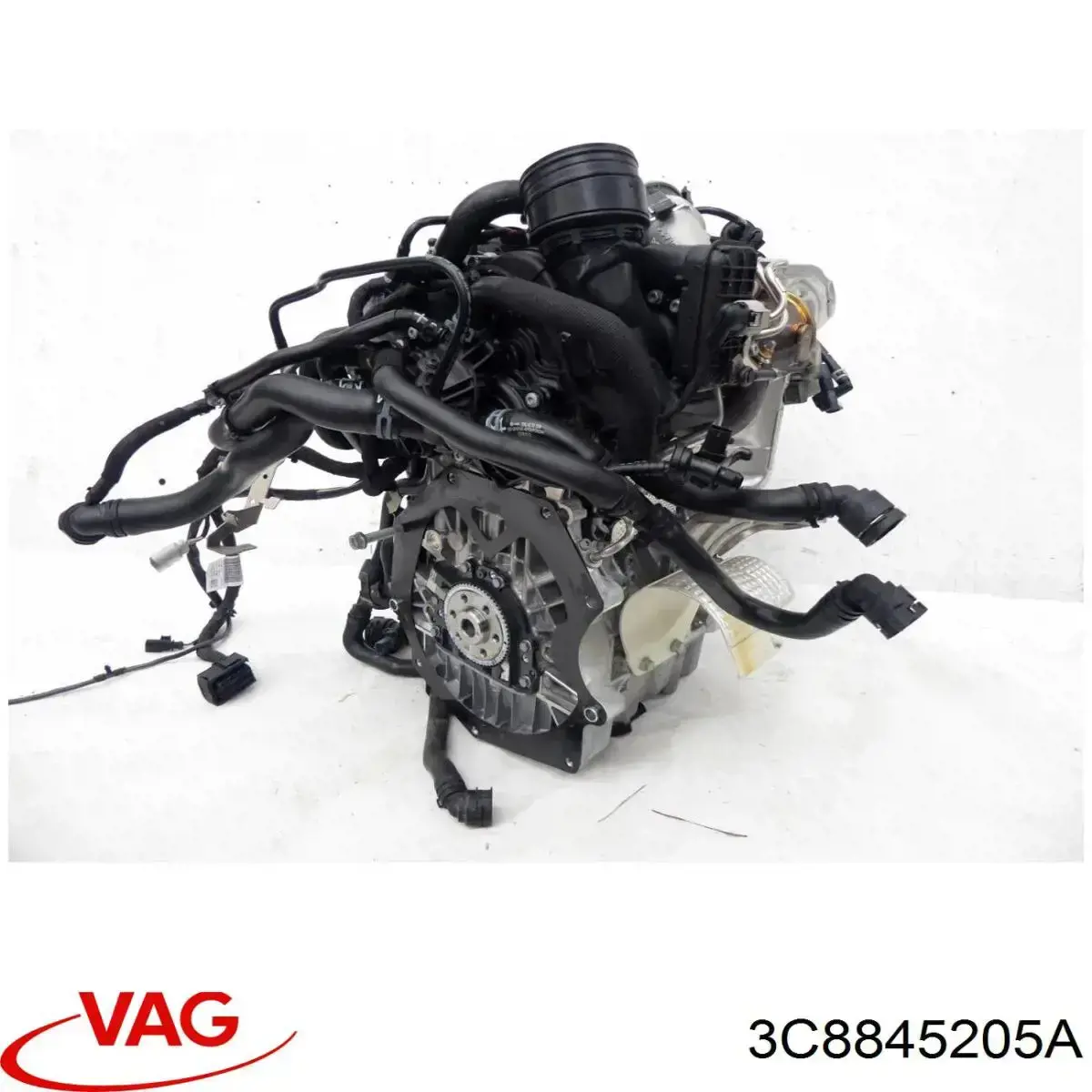 Купити 3C8845205A VAG Скло задньої двері лівої