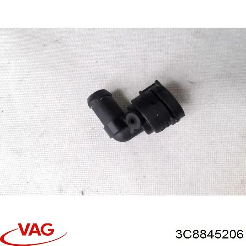 Купити 3C8845206 VAG Скло задніх дверей, правих