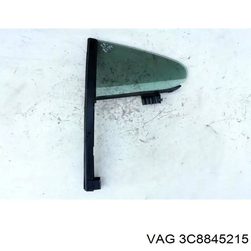 3C8845215 VAG Кватирка дверей трикутник, задньої, лівої