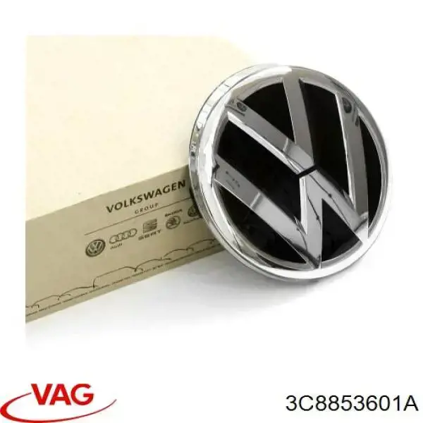 Купити 3C8853601A VAG Емблема решітки радіатора