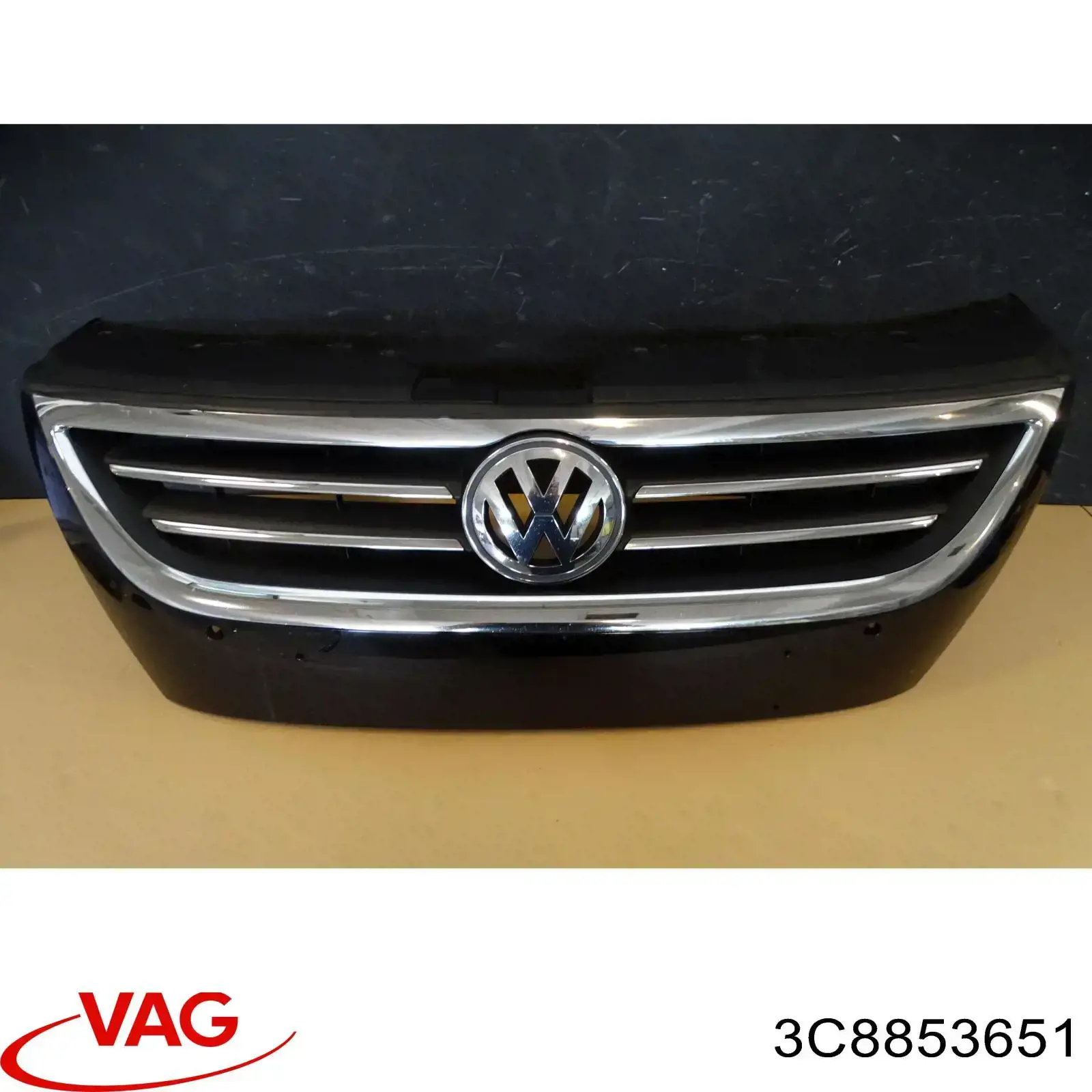 Купити 3C8853651 VAG Захисна решітка радіатора