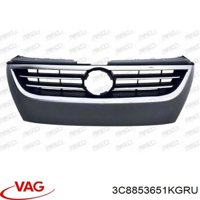 3C8853651KGRU VAG Решітка радіатора