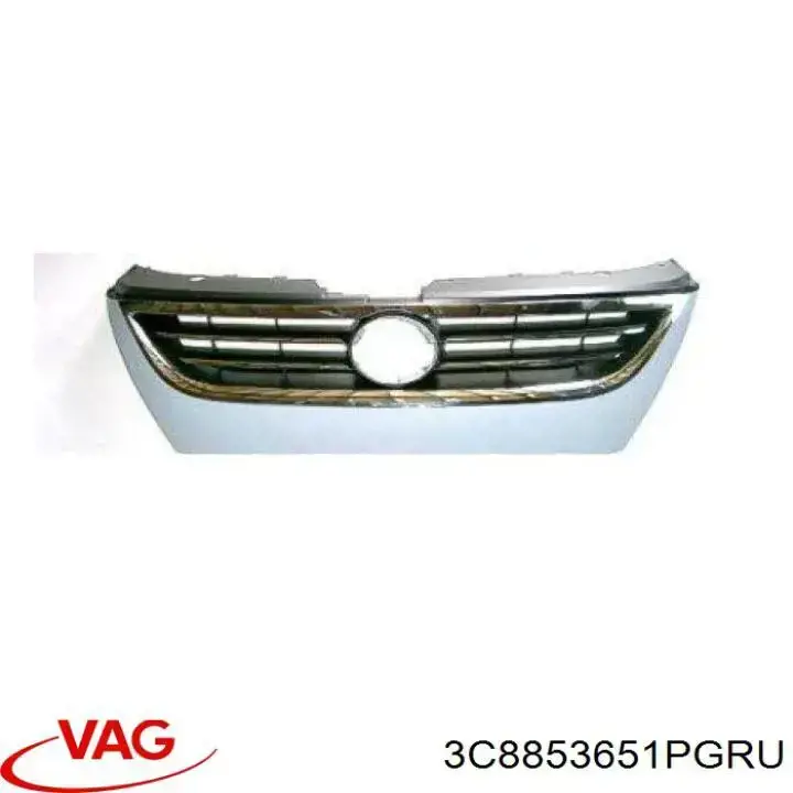 Облицювання радіатора VAG 3C8853651PGRU ціна, від 125.07 USD