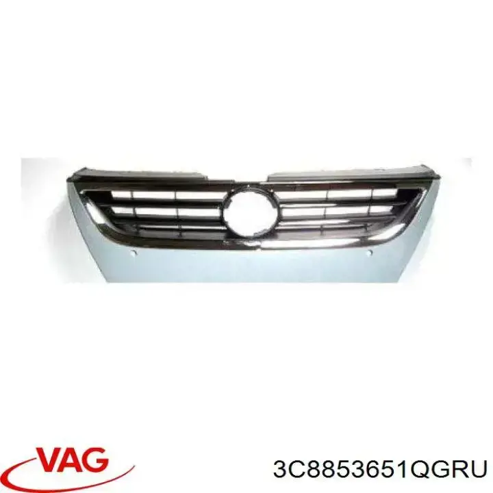 Купити 3C8853651QGRU VAG Захисна решітка радіатора