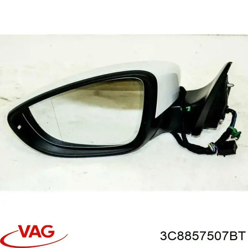 Ліве бокове дзеркало 3C8857507BD9B9 VAG