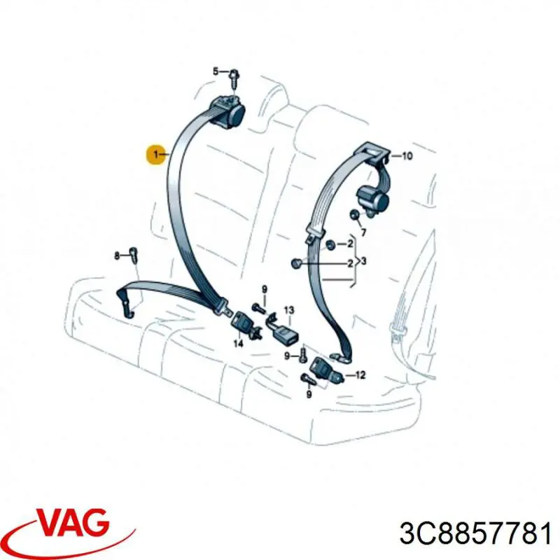  3C8857781 VAG